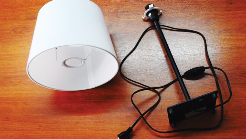 Διακοσμήστε το λευκό λαμπατέρ σας και δώστε του στυλ!