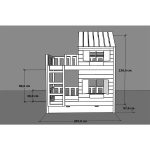 Κουκέτα με σπιτάκι με σκάλες και αποθηκευτικό χώρο σε χρώμα λευκό – Γκρι  90×200 - Image 3