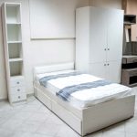 Σετ παιδικό κρεβάτι σε απόχρωση Λευκό ματ 100x190