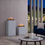 Εντοιχιζόμενο ηλεκτρικό Τζάκι ατμού 41x18x22