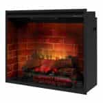 Εντοιχιζόμενο ηλεκτρικό Τζάκι με ρεαλιστικά ξύλα 79.2x30.7x67.6