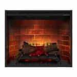 Εντοιχιζόμενο ηλεκτρικό Τζάκι με ρεαλιστικά ξύλα 79.2x30.7x67.6