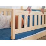 Montessori Κρεβάτι Παιδικό Ινδιάνικο σε Φυσικό 90×200