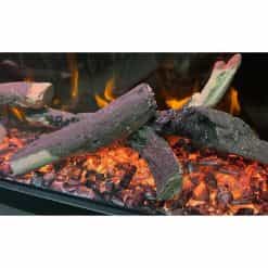 Εντοιχιζόμενο Ηλεκτρικό Τζάκι 3 Όψεων χωρίς Θέρμανση 140x23x46