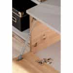 Σύνθετο Τηλεόρασης σε χρώμα Perle Gray-Βελανιδιά 200x40x155