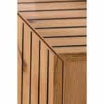 Σύνθετο Τηλεόρασης Κρεμαστό Μαύρο Ματ – Δρυς Πάνελ 180x40x130