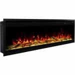 Εντοιχιζόμενο Ηλεκτρικό Τζάκι pro 120x16x38