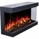 Εντοιχιζόμενο Ηλεκτρικό Τζάκι 3D 160x35x65