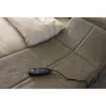 Κρεβάτι smart Διπλό πολυμορφικό σε δερμάτινη καφέ 160x200