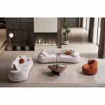 Σετ Καναπέ Τετραθέσιο και Τριθέσιο σε Μπεζ 300x100x77