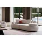 Σετ Καναπέ Τετραθέσιο και Τριθέσιο σε Μπεζ 300x100x77