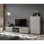 Έπιπλο Σαλονιού σε Κασμίρ απόχρωση 180x45x180