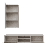 Έπιπλο Σαλονιού σε Κασμίρ απόχρωση 180x45x180