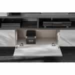 Έπιπλο Σαλονιού σε απόχρωση Κασμίρ -Ανθρακι 210x35x140