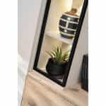 Έπιπλο Σαλονιού με led σε απόχρωση Δρυς - Κασμίρ 240x35x125