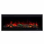 Εντοιχιζόμενο Ηλεκτρικό Τζάκι 3D 100 LED 100x22x48