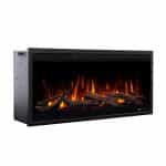 Εντοιχιζόμενο Ηλεκτρικό Τζάκι 3D 100 LED 100x22x48