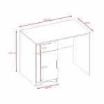 Παιδικό Γραφείο Classic σε Λευκό 100x60x75.5