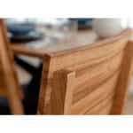 Σετ Τραπεζαρίας με 4 Καρέκλες Verto – Δρύς & Μαύρο 100x200