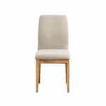 Τραπέζι ροτόντα ανοιγόμενη με τέσσερις καρέκλες από Δρυς Ξύλο 110/190x75x110