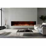 Ηλεκτρικό τζάκι Ατμού Optimyst 121×30×80