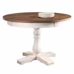 Στρογγυλό Τραπέζι Provance με 4 Καρέκλες – Φυσική Πεύκη Φ115