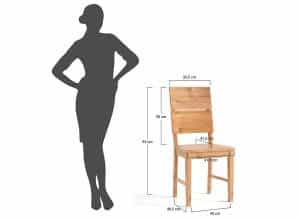 Σετ Τραπεζαρίας Gavardo με 4 Καρέκλες Verto – Φυσικός Δρύς & Μαύρο 100x200x78