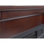 Έπιπλο με Ηλεκτρικό Τζάκι επένδυση Ξύλο σε απόχρωση καρυδι σκούρο 106x37x92.5