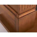 Έπιπλο με Ηλεκτρικό Τζάκι επένδυση Ξύλο 106x37x92.5