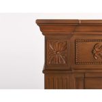 Έπιπλο με Ηλεκτρικό Τζάκι επένδυση Ξύλο 106x37x92.5