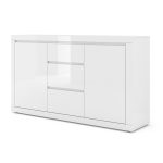 Έπιπλο Μπουφές σε Λευκό γυαλιστερό 150x40x89