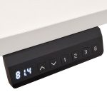 Ρυθμιζόμενο Γραφείο Sit–Stand BIMotion με Φυσικό Καπλαμά Δρυός 160×80×3