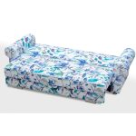 Τριθέσιος Καναπές–Κρεβάτι Floral 256×95×103