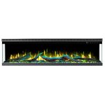 Εντοιχιζόμενο Ηλεκτρικό Τζάκι LED pro με wifi 120x20x39