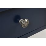 Κονσόλα εισόδου Hampton style σε navy blue απόχρωση 152.5x35.5x86.5