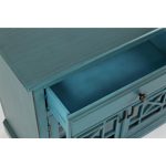 Μπουφές Boho Petrol από Ξύλο ακακίας 127x49x82