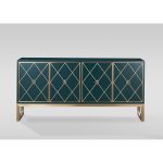 Μπουφές Bottle Green Royal 180x40x86