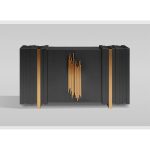 Μπουφές Black & Gold Icon 160x40x90