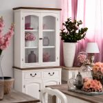 Βιτρίνα Welsh Dresser σε Λευκή Απόχρωση 90x40x190