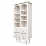 Παιδική Βιβλιοθήκη Large σε αποχρωση White 84×37×183