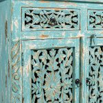 Ξύλινος Vintage Μπουφές Βεραμάν 135x40x90