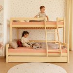 Παιδική Κουκέτα LUCKY 90x200 & 120x200 εκ. με Εμπρόσθια Σκάλα