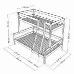 Παιδική Κουκέτα LUCKY 90x200 & 120x200 εκ. με Εμπρόσθια Σκάλα
