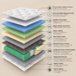 Στρώμα Memo Cloud Roll Pack με Ανεξάρτητα Ελατήρια Pocket Spring 7 Ζωνών 160x200x30