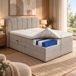 Ηλεκτρικο Ρυθμιζόμενο Κρεβάτι Royal 160×200 με Αποθηκευτικό Χώρο