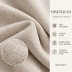 Καναπές-Κρεβάτι σε Κρεμ υφασμα 160×195 με Ιταλικό Μηχανισμό – Στρώμα 12 cm & Αποθηκευτικό Χώρο